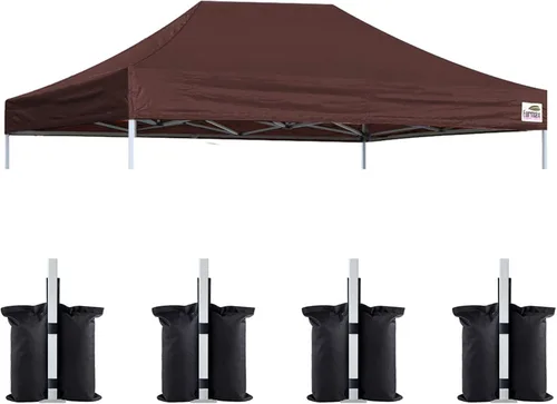 Miniatura 107 de Eurmax USA toldo desplegable de repuesto, cubierta superior para tienda de campaña, armado instantáneo, solo la cubierta superior, 4 bolsas