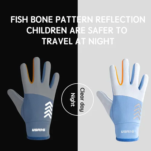 Miniatura 2 de Guantes de invierno cálidos para niños, ligeros, impermeables y antideslizantes, para ciclismo, patinaje sobre hielo, senderismo, nieve, niños