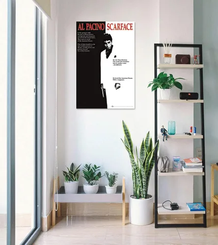 Miniatura 3 de Scarface - Póster de película (estilo regular, Al Pacino Is Tony Montana) (tamaño: 24 x 36 pulgadas) (sin marco)
