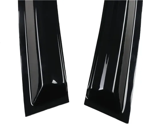 Miniatura 7 de 4 unidades de protectores de lluvia para ventana lateral tintados ahumados diseñados para Kia Forte 2019 2020 2021 2022 2023 EX FE GT LINE LXS