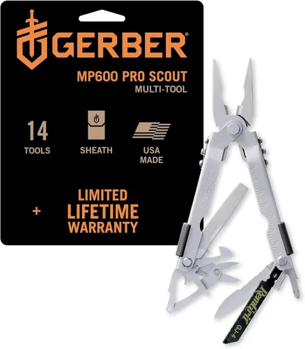 Miniatura 4 de Gerber Gear MP600 Multiherramienta Multi-Alicate – Fabricado en Estados Unidos – Pro Scout, 13 herramientas