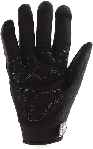 Miniatura 2 de Guantes de diseño de esqueleto, para motocross, moto BMX, MX, ATV, verde, S, Negro