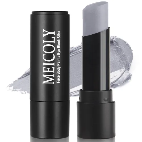 Miniatura 15 de MEICOLY Barra de maquillaje para ojos negros azul real, impermeable para béisbol, sóftbol, fútbol, lacrosse, barra de pintura corporal y facial azul