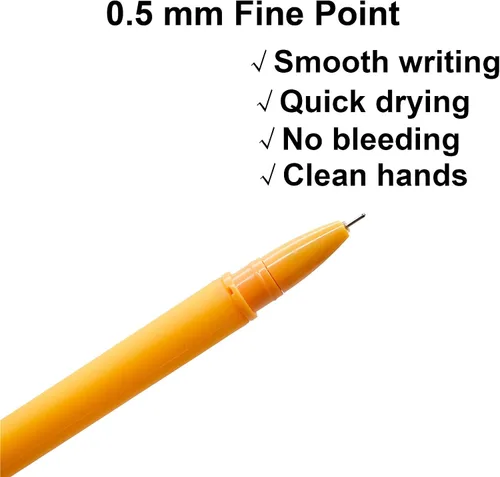 Miniatura 3 de Maydahui 20 bolígrafos de punta redonda con forma de hongo de silicona suave, flexible, de gel negro, con forma de medusa, para suministros