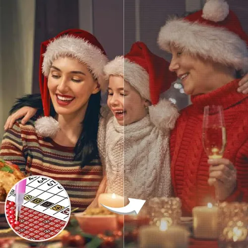 Miniatura 2 de EGUEGU Kits de pintura artística de diamantes personalizados para adultos – Pintura de perforación personalizada 5D para hacer tu propia foto