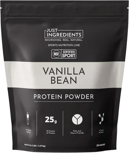 Miniatura 20 de Proteína en polvo de chocolate – Mezcla de 30 porciones con suero de leche 100% alimentado con pasto y proteínas vegetales orgánicas – rico sabor a