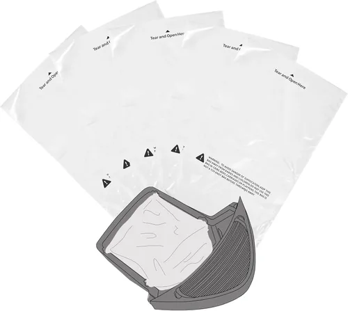 Miniatura 7 de 100 bolsas para cajones de basura compatibles con todos los modelos de robot, cajas de arena de 9 a 11 galones