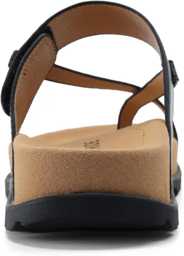 Miniatura 5 de Sandalias planas ortopédicas para mujer con cómodo soporte de arco para uso casual y diario