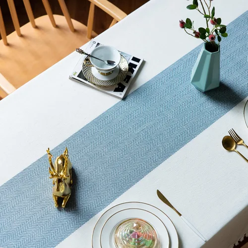 Miniatura 3 de Oubonun Mantel Rectangular de Algodón y Lino - Resistente a las Arrugas e Impermeable - Mantel Lavable a Máquina con Borlas para Cocina y Comedor
