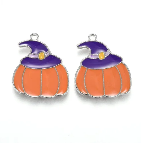 Miniatura 27 de Mega Pet Colgantes de Halloween Fantasma blanco con linterna de calabaza