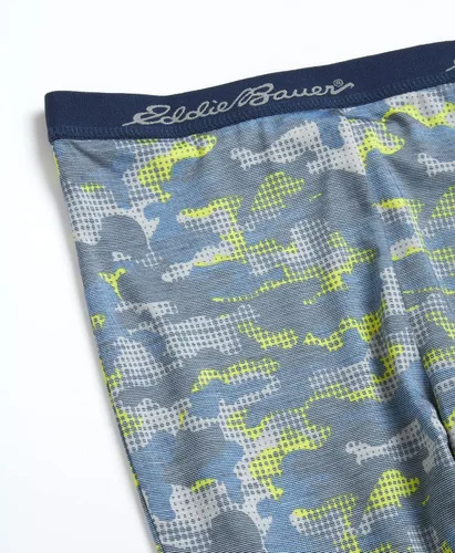 Miniatura 4 de Eddie Bauer Conjunto de ropa interior térmica para niños, camisa de capa base de rendimiento de 2 piezas y pantalones térmicos para niños y niñas