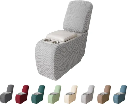 Miniatura 20 de Fundas de sofá reclinable seccional 100% impermeables para sofá reclinable en forma de L, funda de sofá modular de esquina en forma de L, fundas
