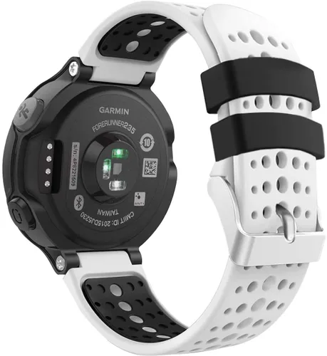 Miniatura 2 de GVangel - Correa compatible con reloj inteligente Garmin Forerunner 235, correa de silicona suave de repuesto para 220/230/235/620/630/735XT/235