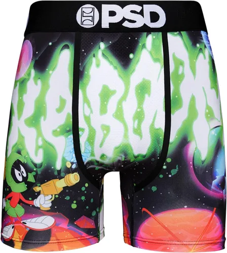 Miniatura 7 de PSD Men's Looney Tunes Print Boxer Briefs - 7 Inch Inseam Breathable, Supportive Men's Underwear with Moisture-Wicking Fabric