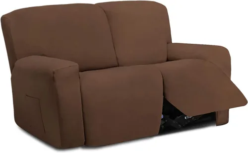Miniatura 77 de Easy-Going - Funda elástica de microfibra para sofá reclinable seccional, suave vellón ajustable a tu sofá de 2 cuerpos, lavable, protege tus