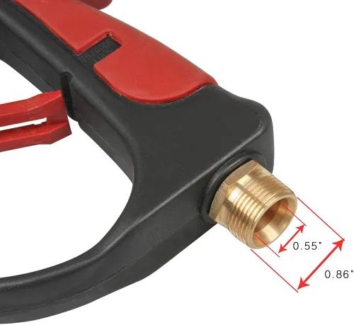 Miniatura 9 de Sooprinse Pistola de Lavado a Alta Presión Pistola de Pulverización de Potencia 4000psi con Lanza de Reemplazo de Extensión de 19 Pulgadas, 5