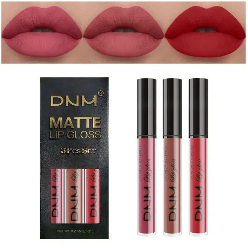 Miniatura 71 de evpct 2 Piezas Lápiz Labial Líquido Verde Esmeralda con Brillo Glitter, Brillo Labial Tinte y Delineador de Labios Retráctil, Set de Maquillaje