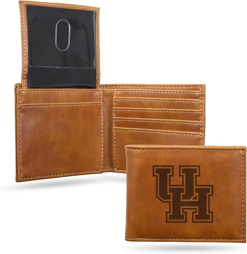 Miniatura 70 de NCAA Rico Industries Cartera Billetera con Grabado Láser Cartera Billetera con Grabado Láser - Diseño Delgado - Gran Regalo