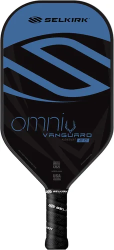Miniatura 12 de Selkirk Sport Vanguard - Paleta híbrida de pickleball de fibra de carbono con núcleo de polipropileno X5, raquetas de pickleball 1.0 Rojo