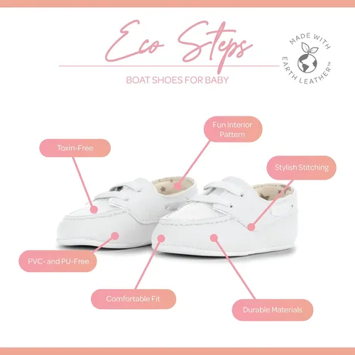 Miniatura 3 de JuJuBe Eco Steps - Zapatos náuticos para bebés piel vegana