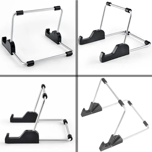 Miniatura 8 de Kinizuxi Soporte ajustable para tablet, soporte antideslizante de aleación de aluminio para tabletas, iPad, Samsung y Kindle Fire, soporte