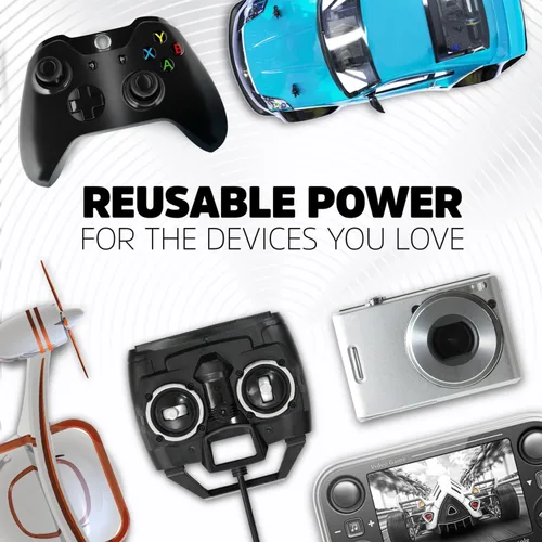 Miniatura 4 de Energizer Recarga pilas AA recargables universales (paquete de 16), baterías recargables dobles A