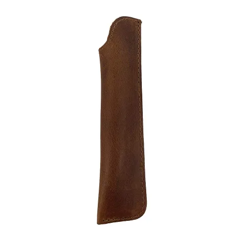 Miniatura 2 de Hide & Drink, Estuche para bolígrafos hecho a mano de cuero de grano completo (marrón bourbon)