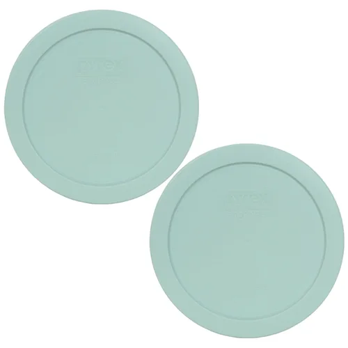 Miniatura 22 de Pyrex 7201-PC 4 tazas azul tapa de repuesto para almacenamiento de alimentos (paquete de 4) - Fabricado en Estados Unidos Azul oscuro