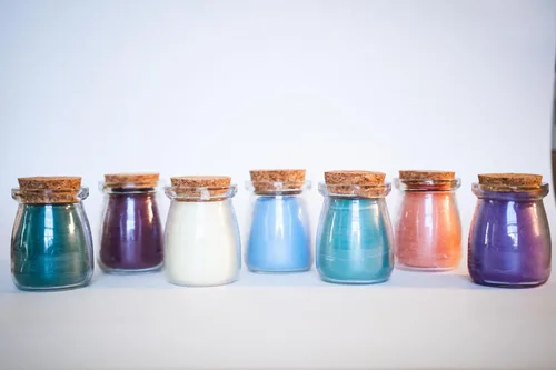 Miniatura 5 de BeeTheLight - Vela en tarro de cera de abeja con tapa de corcho, vela de aromaterapia de lavanda, 20 horas de tiempo de combustión, vela de cera