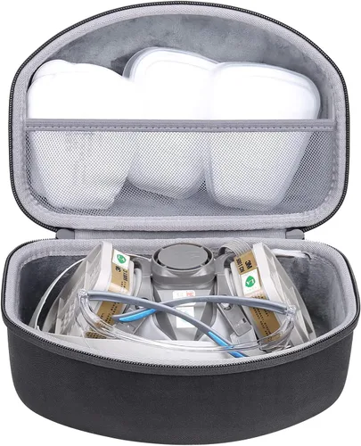 Miniatura 2 de co2CREA Reemplazo de estuche de viaje duro para pieza facial reutilizable 3M