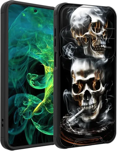 Miniatura 42 de Funda para Galaxy A16 5G con cubierta para cámara deslizante, resistente de doble capa, híbrida, a prueba de golpes, funda protectora resistente