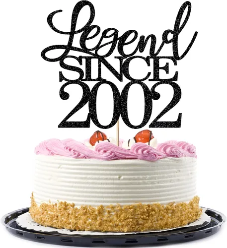 Miniatura 58 de Legend since 1973 - Decoración para pastel de cumpleaños número 53, decoración de pastel de feliz cumpleaños para hombres y mujeres de 53 años