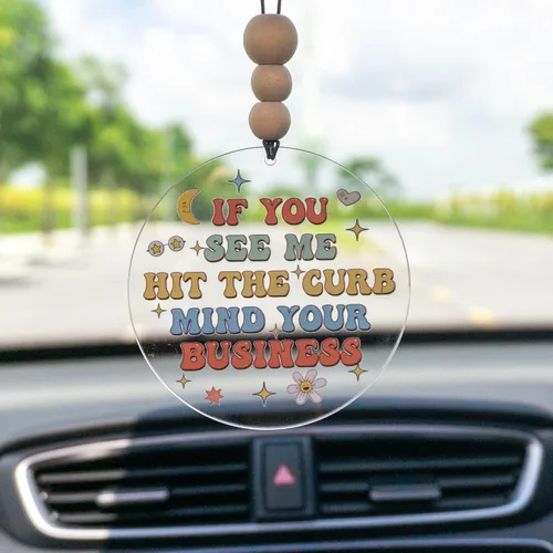Miniatura 18 de Talataca Adorno plano 2D cristiano para automóvil y cuentas de madera, citas inspiradoras con cuentas, accesorios para espejo retrovisor, colgante 37
