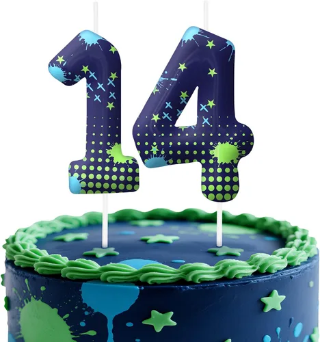 Miniatura 48 de Velas de cumpleaños con el número 0 de béisbol, decoración de pastel con temática de béisbol para niños y niñas, decoraciones de pasteles