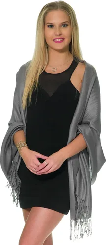 Miniatura 40 de Pashminas, chales y mantones para usar con vestidos de noche y en bodas, grandes y suaves