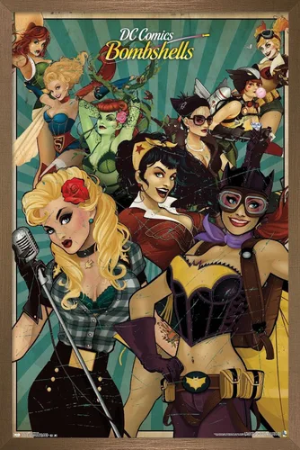 Miniatura 13 de Trends International DC Comics Bombshells - Póster de pared (22.375 x 34 pulgadas)