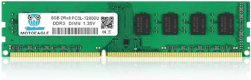Miniatura 11 de Motoeagle Kit de 8 GB (2 x 4 GB) 2RX8 PC3-10600U DDR3 1333 MHz DIMM RAM 4 GB DDR3 10600 PC3 1333 UDIMM CL9 1.5V 240-Pin Memoria de escritorio DDR3
