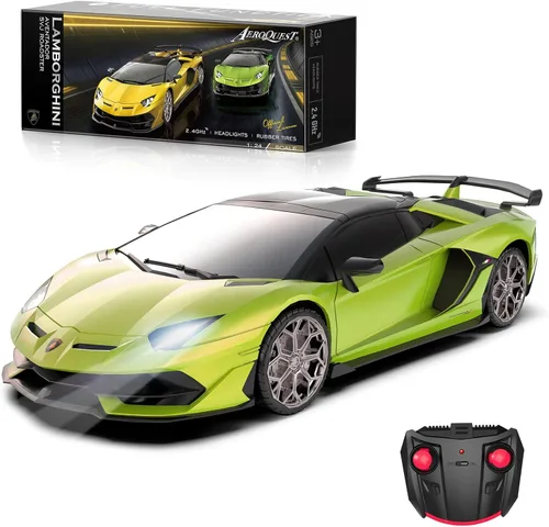 Miniatura 8 de AEROQUEST Audi - Auto de control remoto, a escala 1:24, eléctrico, deportivo, de carreras, pasatiempos, vehículo modelo Audi para niños y niñas, Azul