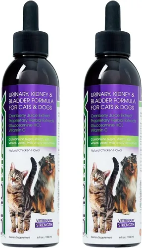 Miniatura 12 de Fórmula para el tracto urinario, del riñón y de la vejiga para gatos y perros, UroMAXX botella de 6 onzas