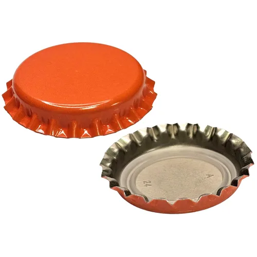 Miniatura 3 de Tapas naranjas lisas - 144 Ct.