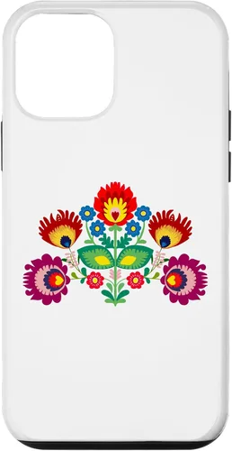 Miniatura 15 de iPhone 11 patrón popular tradicional polaco, funda de folclore oriental