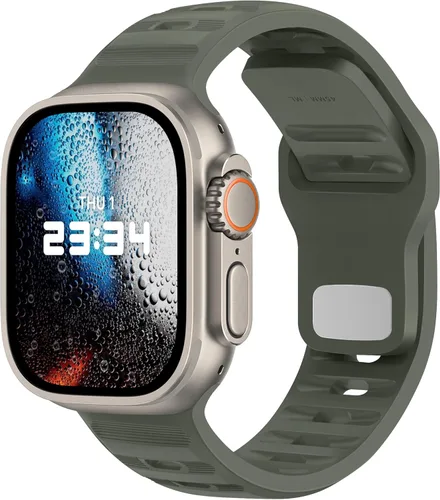 Miniatura 16 de UC1 Banda para Apple Watch para Mujeres y Hombres Se Ultra 2 de 40mm 44mm 46mm 42mm 45mm 41mm 38mm 49mm Series 10 9 8 7 6 5 4 3 iWatch Correa