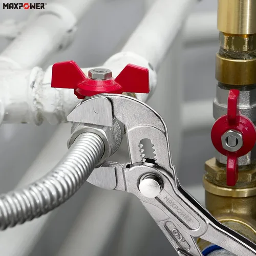 Miniatura 6 de MAXPOWER Llave de alicates de 10 pulgadas, botón de ajuste rápido, apertura máxima de mandíbula de 1.260 in