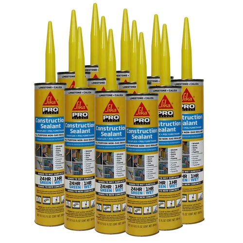 Miniatura 15 de SIKA Sikaflex Sellador de construcción, gris aluminio, poliuretano pintable, multiusos para sellar juntas y huecos, cartucho de 10.1 onzas líquidas