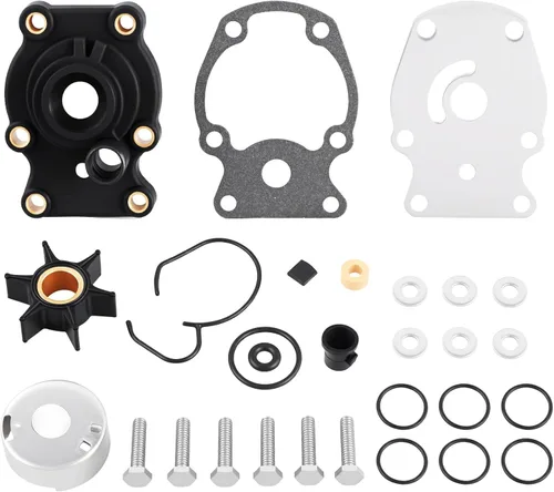 Kit de reparación de bomba de agua 393630 con carcasa de repuesto para Johnson Evinrude OMC (1980-UP) 20 25 30 35HP Piezas de motor fueraborda -