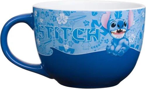 Miniatura 14 de Silver Buffalo Lilo and Stitch With Scrump Ohana Means Family - Juego de cucharas de cerámica para sopa, 24 onzas Lilo & Stitch: Ohana Means Family