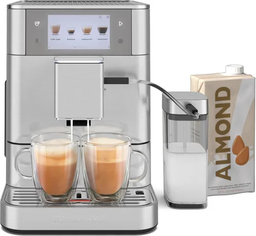 Miniatura 13 de Máquina de Espresso Completamente Automática KitchenAid KF8 con Accesorio para Leche y Opciones de Leche a Base de Plantas, KES8558BK, Negra