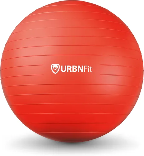Miniatura 13 de URBNFit - Pelota de ejercicio, entrenamiento y yoga en varios tamaños, pelota para embarazo y estabilidad, antiestallido, incluye bomba de inflado