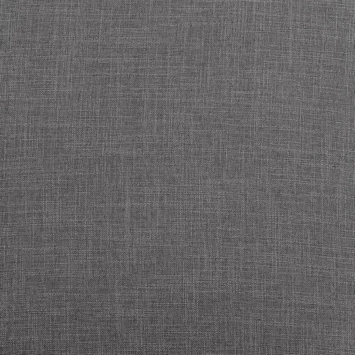 Miniatura 4 de 55 Downing Street Silla de comedor Myles de tela gris y metal negro