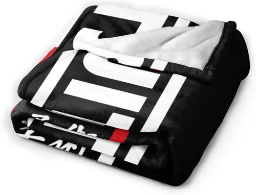 Miniatura 9 de Jiu Jitsu - Manta de franela suave y mullida para sofá, cálida y decorativa